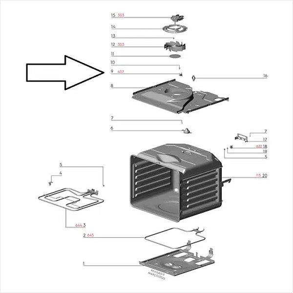 Termostato 145 Graus Para Forno OC8EM OE4EH OE8EW OE8EF OE8EH OE9XB OE8EL FE4AD FE5AP FE5AD FE4AP Electrolux A01802605