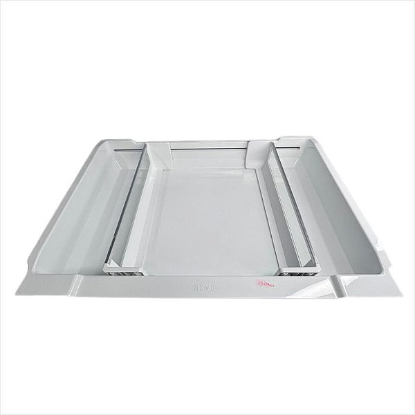 Gaveta Interna Flex Completa Para Refrigerador DM91X Electrolux A06229202 (testada)