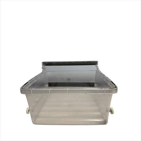 Gaveta de Legumes Esquerda Completa Para Refrigerador DM90X Electrolux A04769811 (testada)