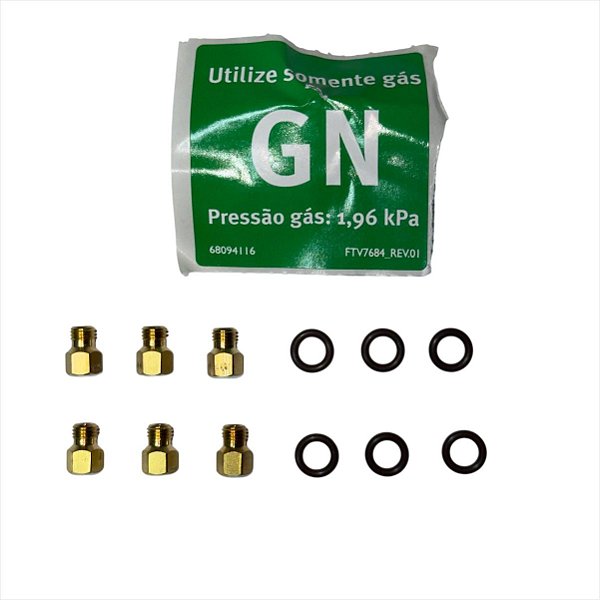 Kit Conversão GN Original Electrolux para Fogão FE5CP, FE5EP, FE5EC (A13566582)