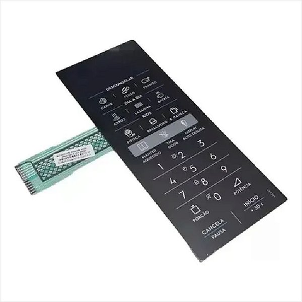 Membrana Painel Controle Original Electrolux para Micro-ondas ME3EP A17605701