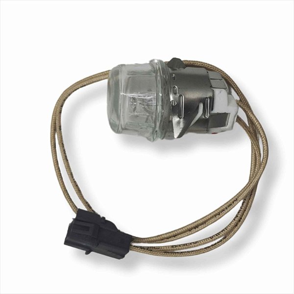 Soquete Com Lampada Cabo 220V 40W Para Forno OE8GH OE8GF OE8EF OE8EH OE4EH OE8EW OE9XB Electrolux A07202317