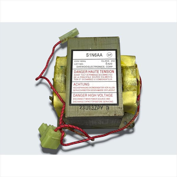 Transformador de Alta Tensão Sem Função Secundaria 220v Para Micro-ondas MEF41 MEG41 Electrolux (Testado)