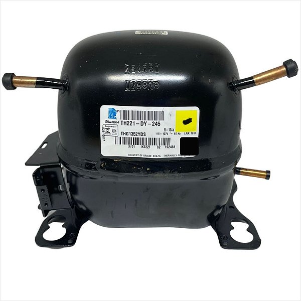 Compressor Tecumseh 1/6+ R134a 127v THG1352YDS