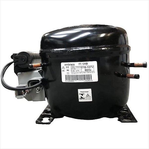 Compressor Embraco 1/3+ R134a 220V FFI12HBX Monofásico