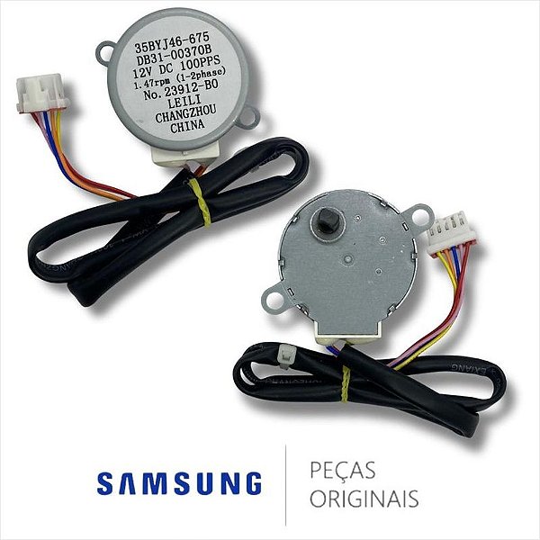Motor da Aleta da Evaporadora Samsung DB31-00370B para Ar Condicionado AQV12VBENXAZ (Semi Novo)