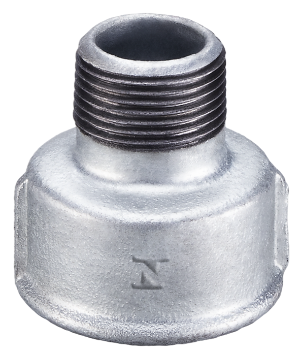 LUVA DE RED M/F GALV BSP 1 X 3/4"