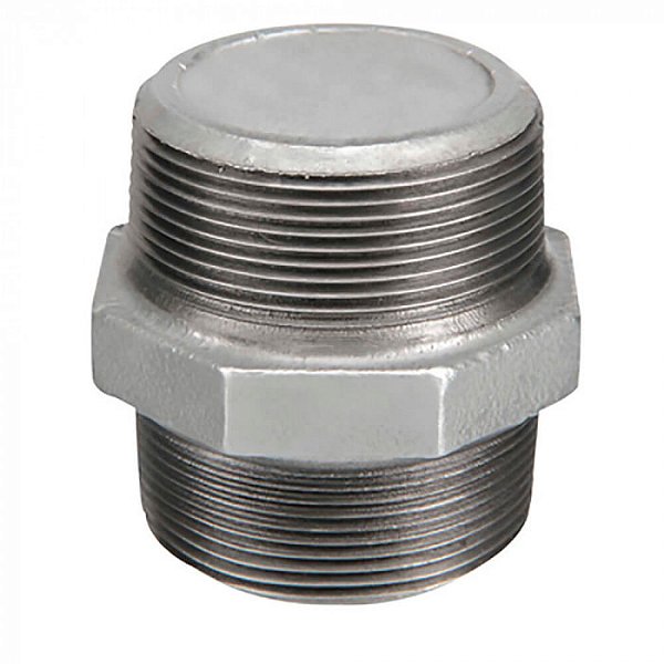 NIPLE DUPLO GALV BSP 3/8"