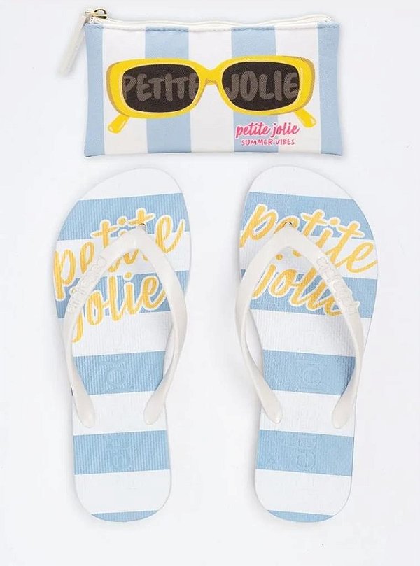 CHINELO COM PORTA OCULOS PETITE JOLIE PJ 7426