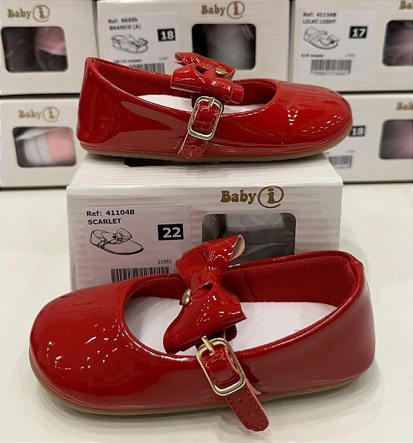 SAPATILHA BABY I VERNIZ 41104 B