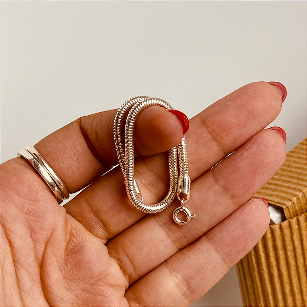 Pulseira Rabo de Rato 1.4 - Prata 925