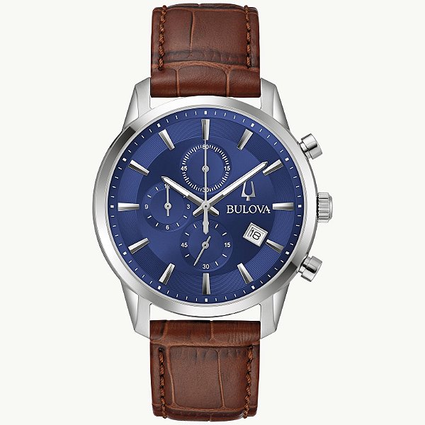 Relogio Bulova Masculino Quartz Sutton 96B402