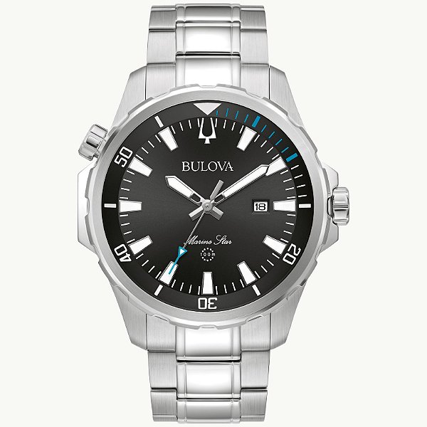 Relogio Bulova Masculino Quar Mari Star Series 96B382