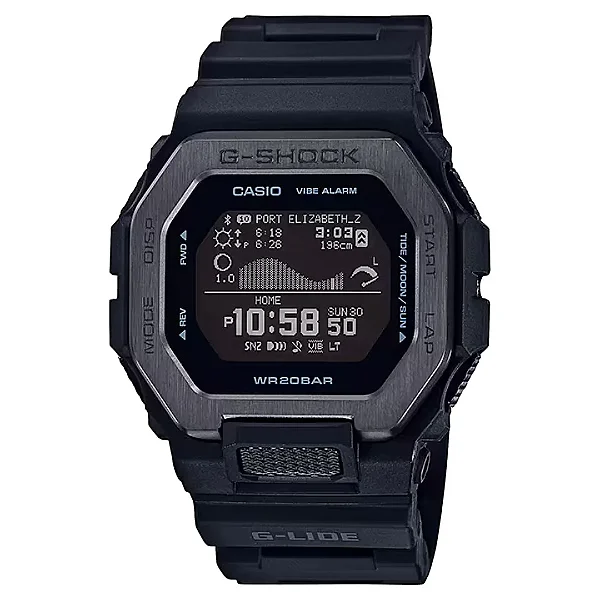 Relógio Casio G-SHOCK GBX-100NS-1 G-LIDE Preto