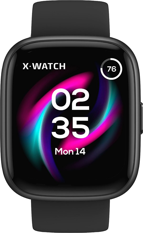 Relógio Unissex Smartwatch X Watch Preto XSWUQPI001A