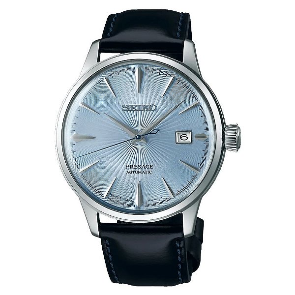 Relógio Seiko Presage Cocktail Time SRPB43 Automático Azul Masculino
