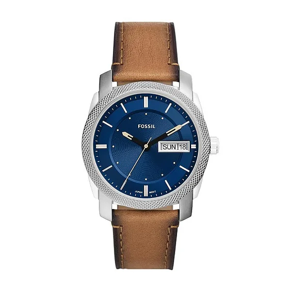 Relógio Fossil Masculino Machine Prata - FS5920/0AN
