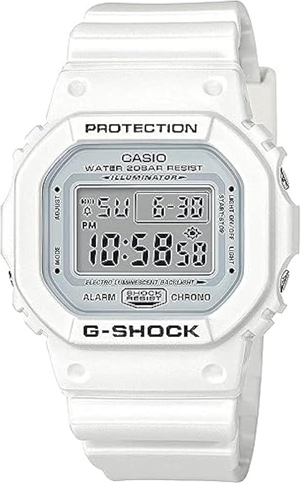 Relógio Casio G-shock Branco Dw-5600mw-7dr