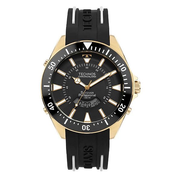 Relógio Technos Masculino Skydiver Dourado - WT2050AH/2P