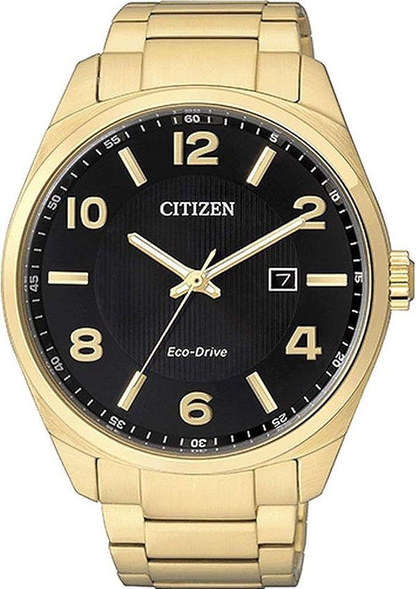 Relógio Masculino Citizen Eco-Drive TZ20555U - Dourado BM7322-57E