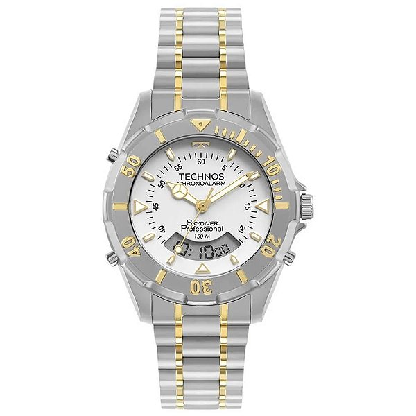 Relógio Technos Masculino Skydiver Wt2050ag/1b