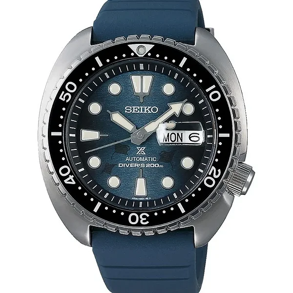 Relógio Seiko Prospex king Turtle Dark Manta Ray SRPF77