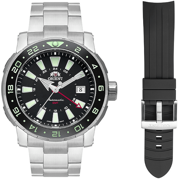 Relógio Orient Poseidon GMT Automático NH3SS001 P1SX