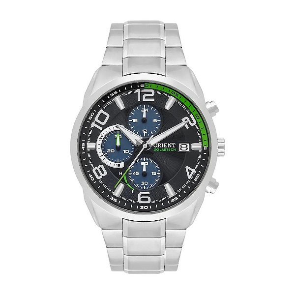Relogio Orient Solartech Masculino Cronografo MBSSC256 P2SX