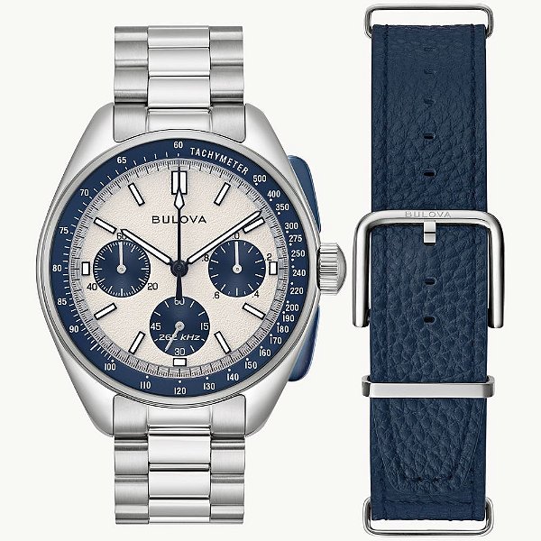 Relógio Bulova Moon Precisionist Lunar Pilot 98K112