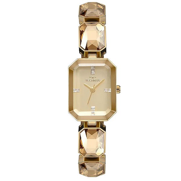 Relógio Technos Feminino Elegance Crystal 2036MTT/1D