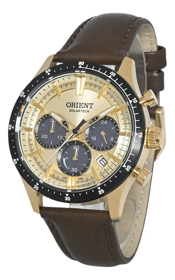 Relógio ORIENT Masculino Sport Cronógrafo SolarTech MGSCC011 C1NX