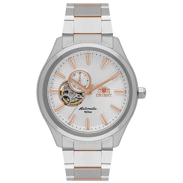 Relógio Orient Automático Open Heart NH3MM001-S1SR