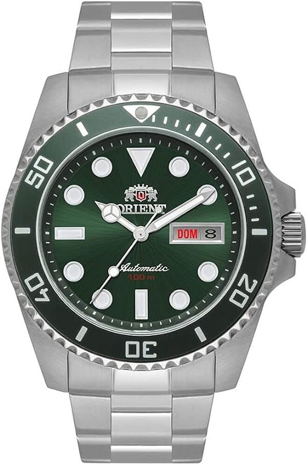 Relógio Orient Automático Submariner F49SS027NH Verde