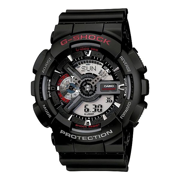 Relógio Casio Masculino Anadigi G-Shock GA-110-1ADR