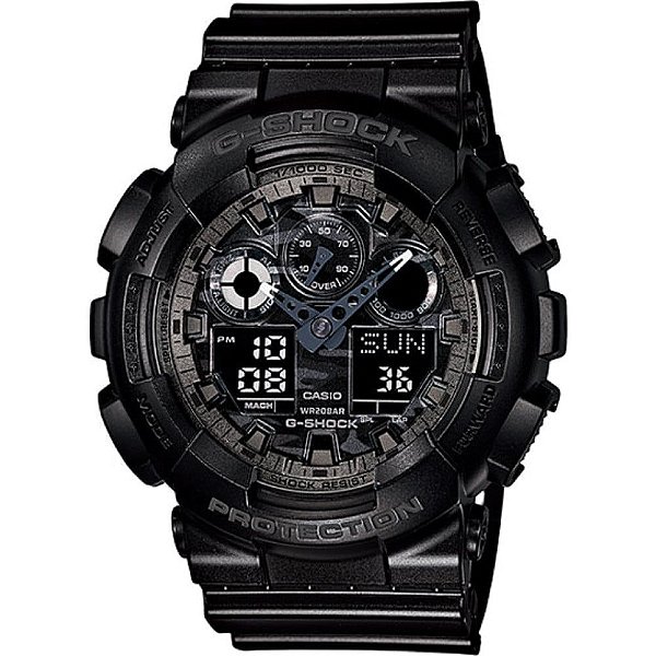 Relógio Casio G-SHOCK Masculino Camuflado GA-100CF-1ADR