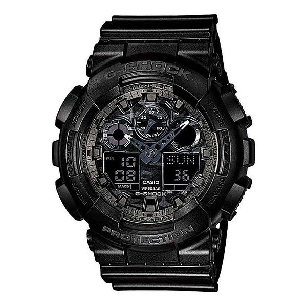 Relógio Casio G-SHOCK Masculino Camuflado GA-100CF-1ADR