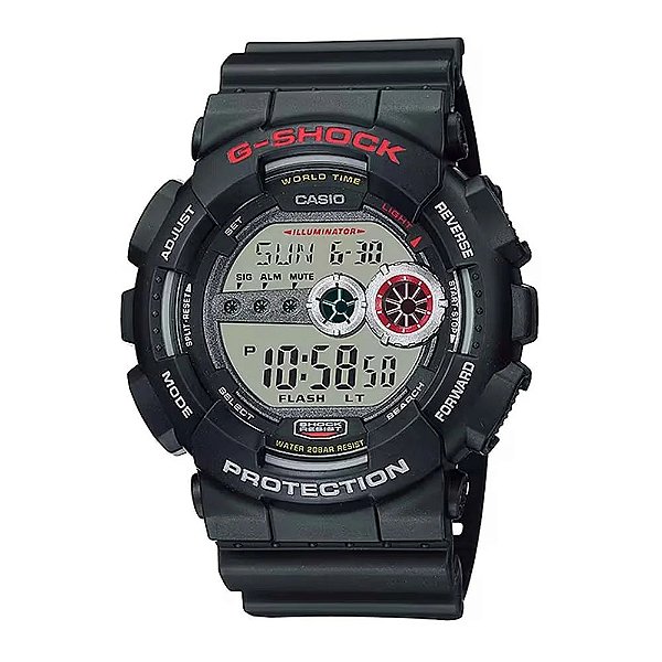 Relogio Casio Masculino G-shock Preto GD-100-1ADR