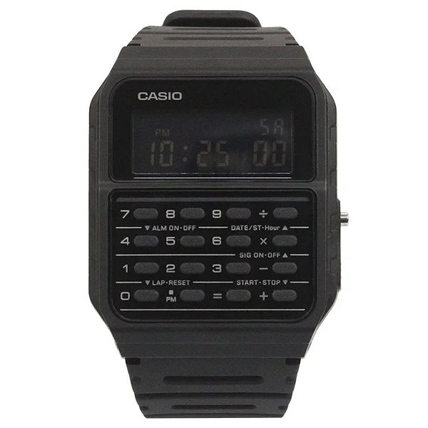 Relógio Casio Vintage Calculadora Preto CA-53WF-1BDF
