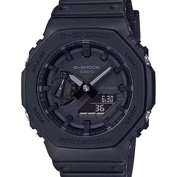 Relógio Casio G-Shock Masculino Carbon Preto GA-2100-1A1DR