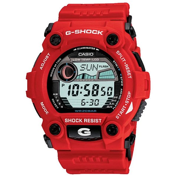 Relógio Casio G-Shock Rescue Masculino Vermelho G-7900A-4DR