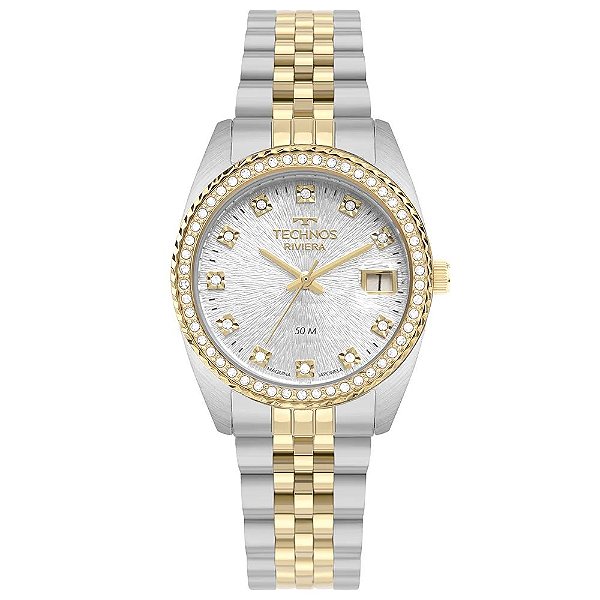 Relógio Technos Feminino Riviera Bicolor 2117LFS/1K