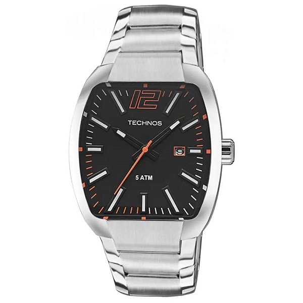 Relógio Technos Masculino Racer Prata 2115KLH/1P