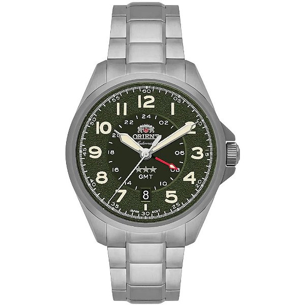 Relógio Orient Sport Land GMT Automático 3 Stars NH3SS017 E2SX