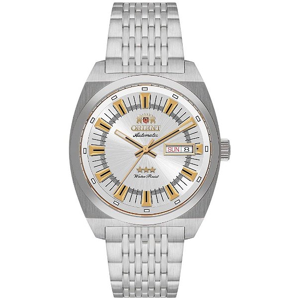 Relógio Orient Automático 3 Estrelas Heritage YN6SS018 S1SX