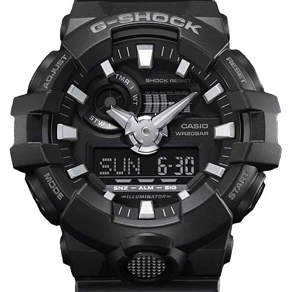 Relógio De Pulso Casio Masculino G-ShockGA-700-1BDR