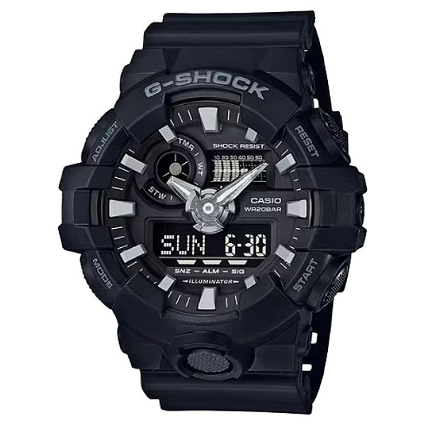Relógio De Pulso Casio Masculino G-ShockGA-700-1BDR