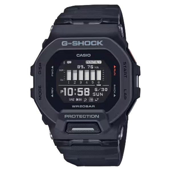 Relógio Casio G-Shock G-Squad Sports GBD-200-1DR Bluetooth