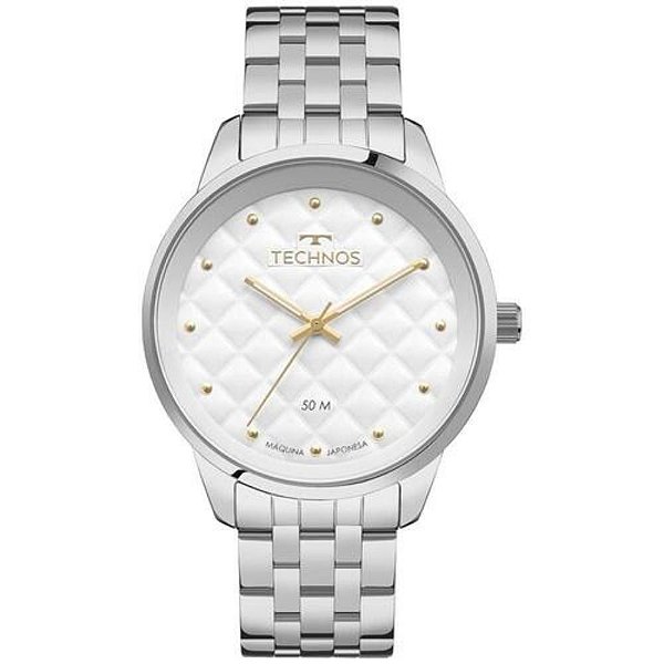 Relógio Technos Feminino Prateado Fashion 2035NEP/1K