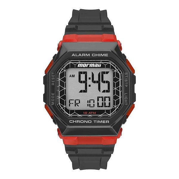 Relógio Mormaii Masculino Wave Vermelho MO23845B/8P