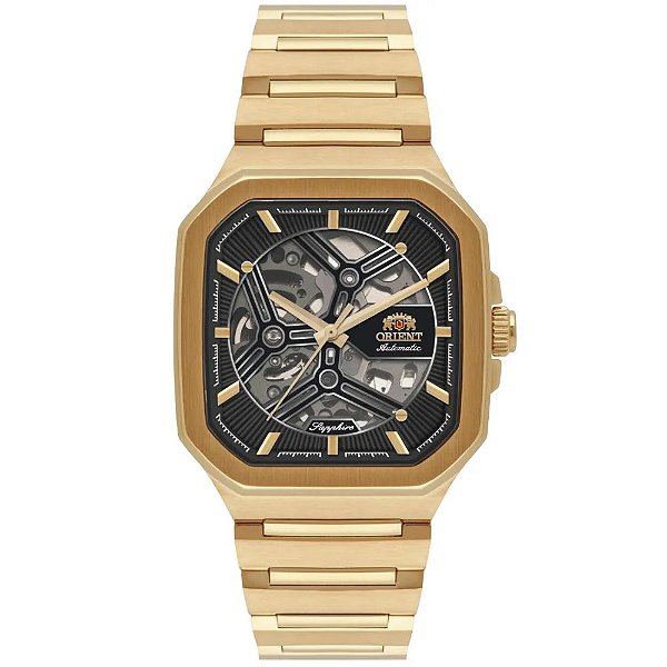 Relógio Orient Automático Skeleton Vidro NH7GG008 G1KX